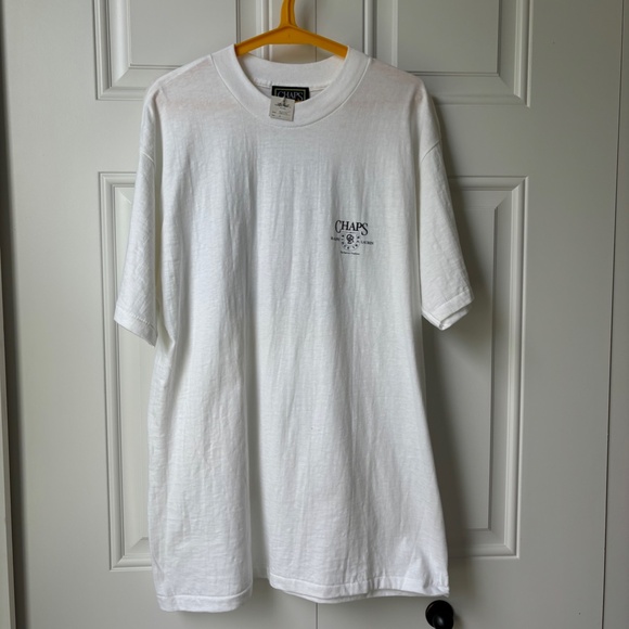 NWT Vintage Chaps Ralph Lauren L t-shirt Fishing boats - Picture 2 of 13